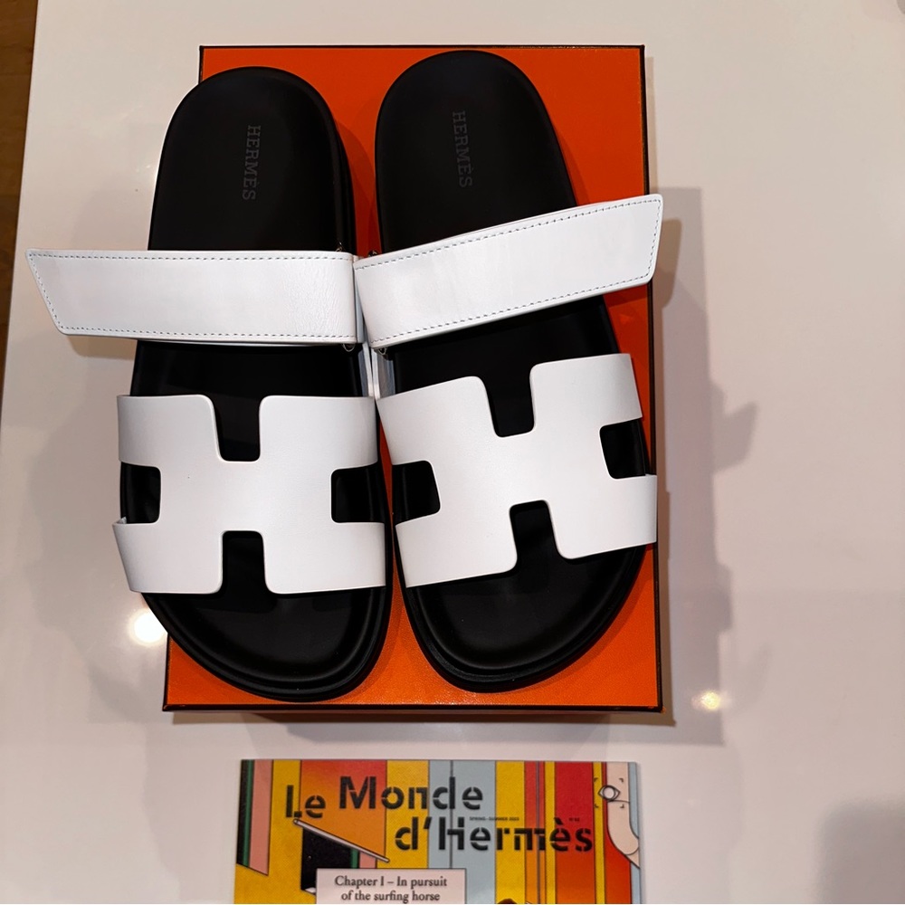Brand new Hermes 395 in box never worn. With original receipt and box.